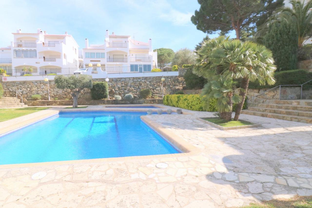 Ferienwohnung Jardins III B 2 - Piso Con Vista Al Mar Y Piscina Roses Exterior foto